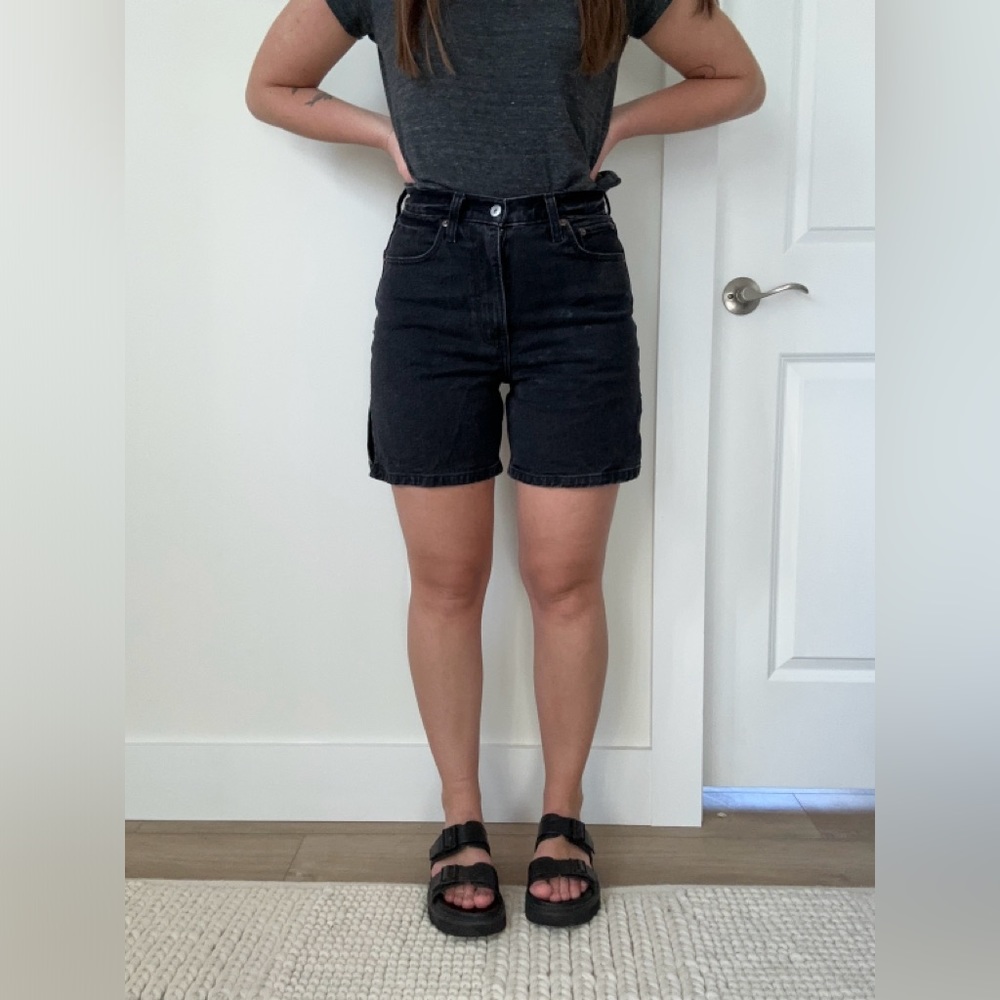 Abercrombie High Rise Dad Short
